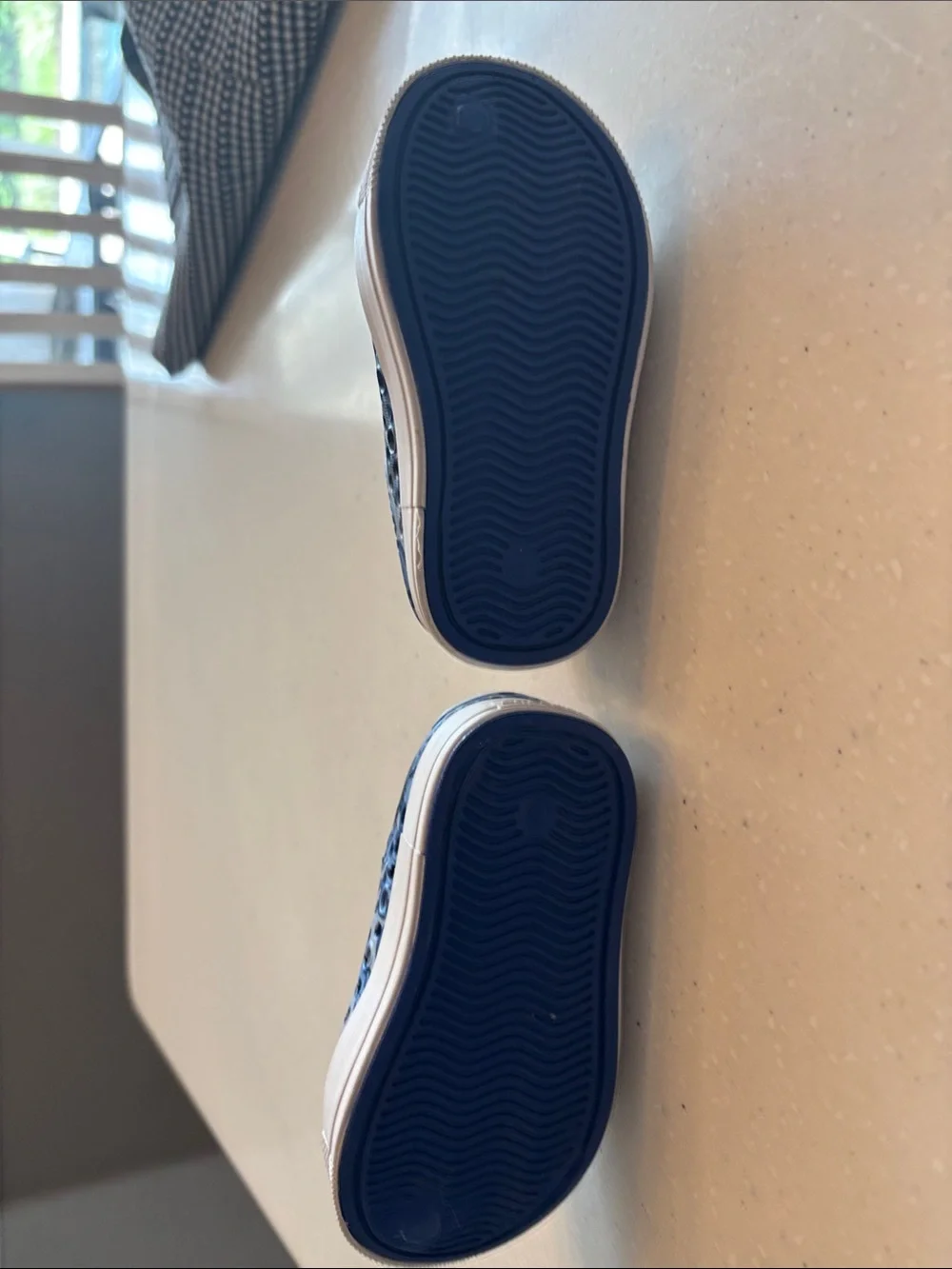 Skechers Guzman Kids Blue Camo Slip-On Water Shoes